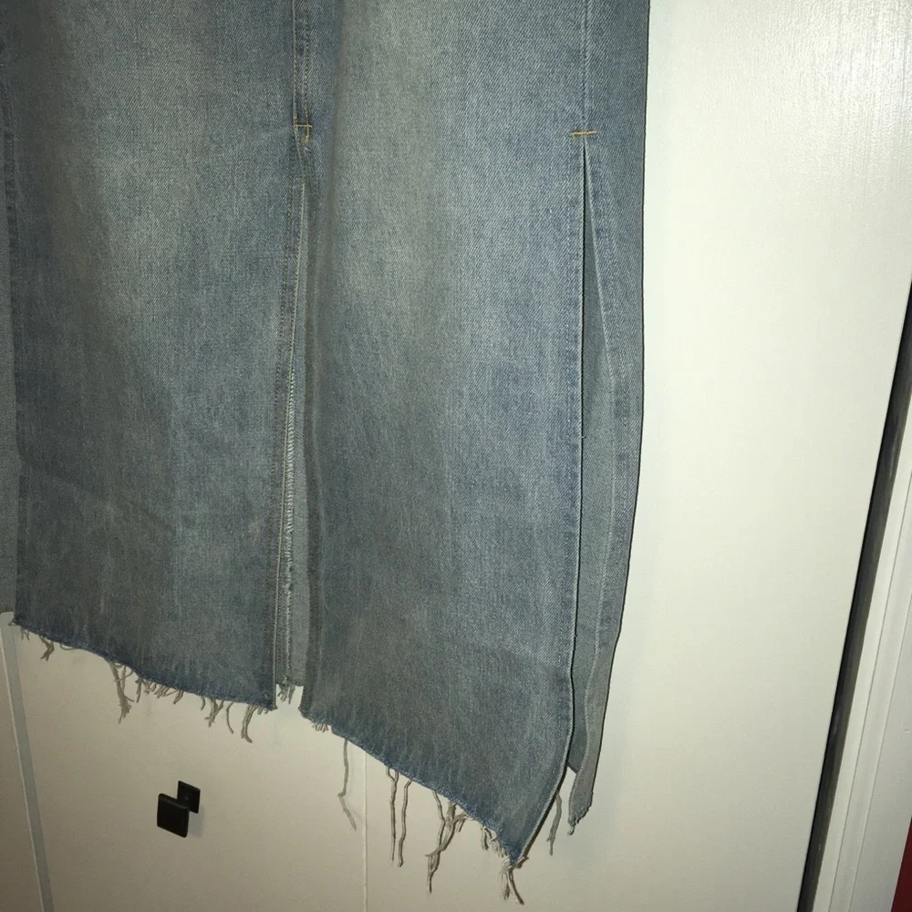 NWT StyleKeepers Midi Denim Skirt XSmall